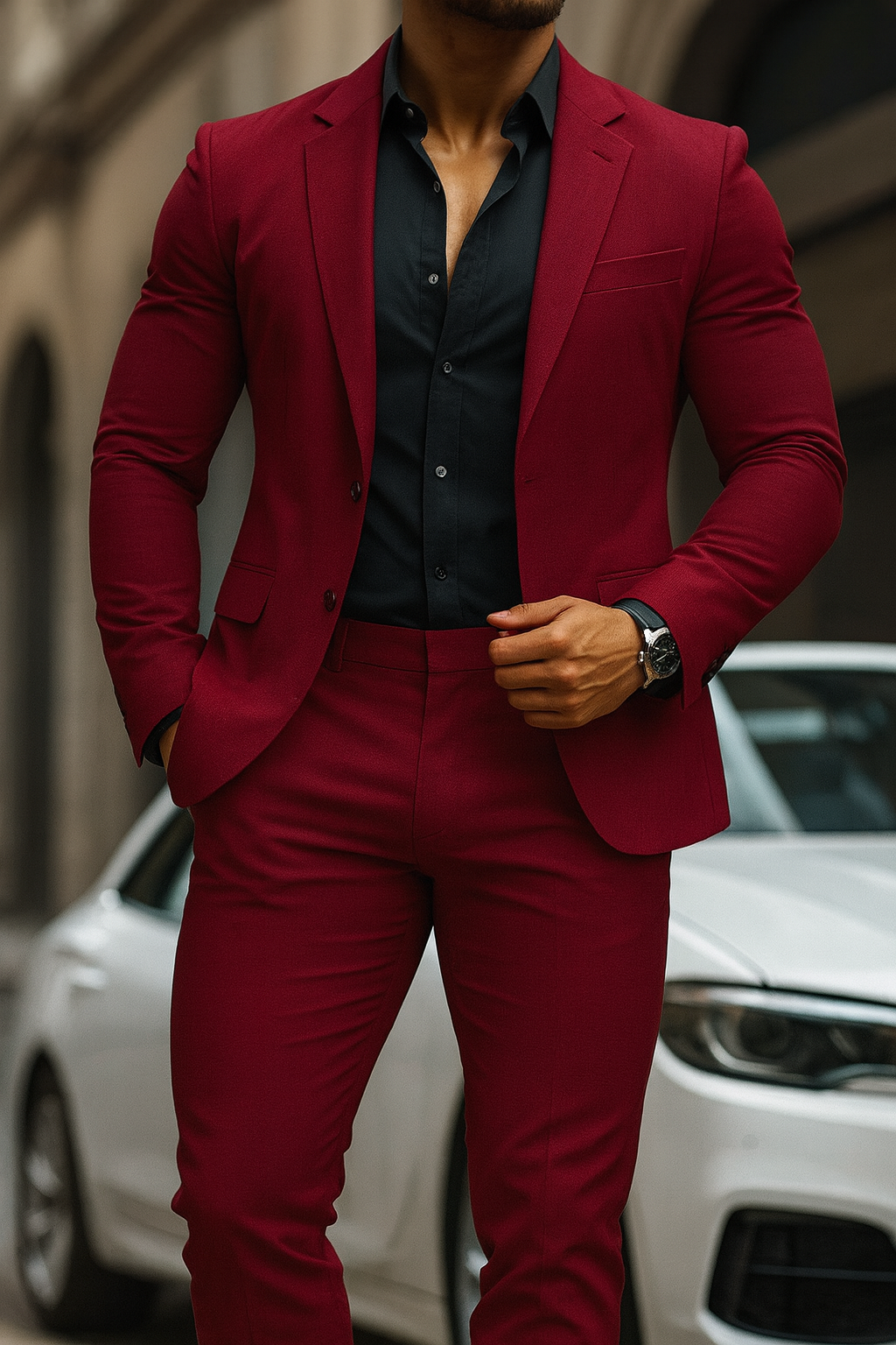 Blazer Premium Italiano Slim Fit – ¡Llévalo Hoy y Paga en Casa!